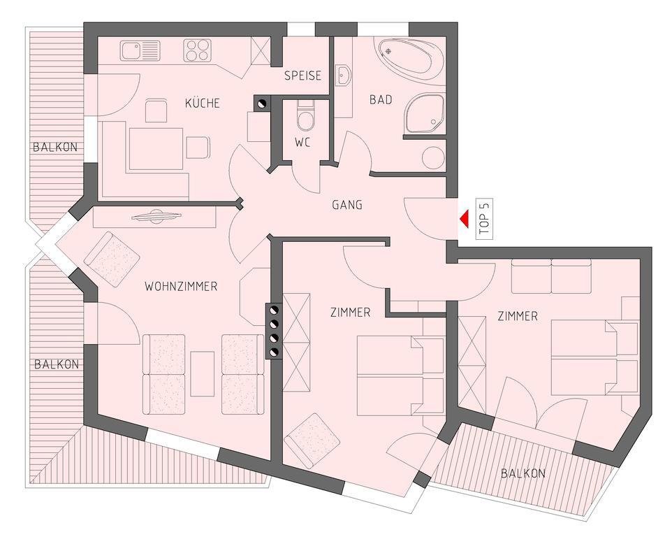 Ferienwohnung Optimal Kaltenbach Eksteriør bilde