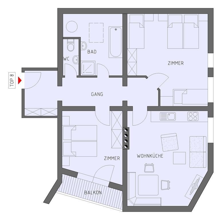 Ferienwohnung Optimal Kaltenbach Eksteriør bilde